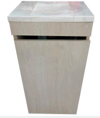 MUEBLE PISO AUSTRAL + LVM BCO 40X30